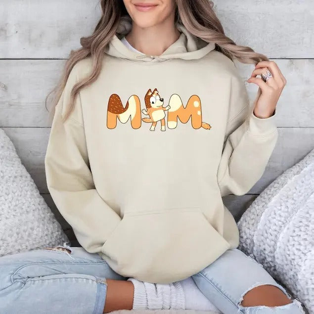 In My Bluey Mom Era Shirt, Bluey Cool Mom Club Shirt, Bluey Chilli Heeler Shirt, Bluey Mom Shirt, Bluey Mum Gift, In My...