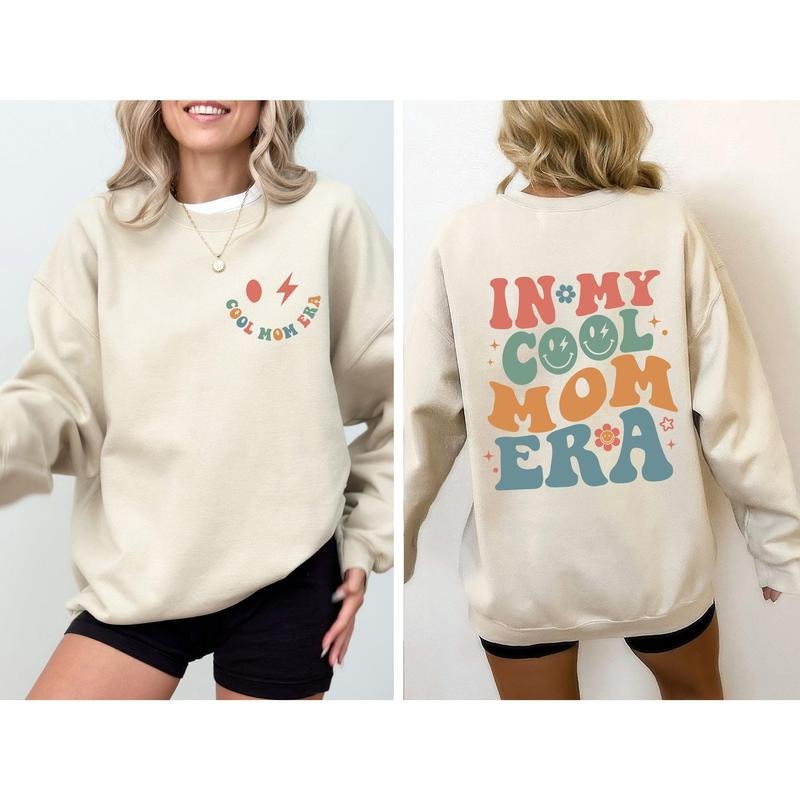 In My Cool Mom Era, Mother's Day Sweatshirt T-Shirts, Hoodie | HypeCrazeTee.com
