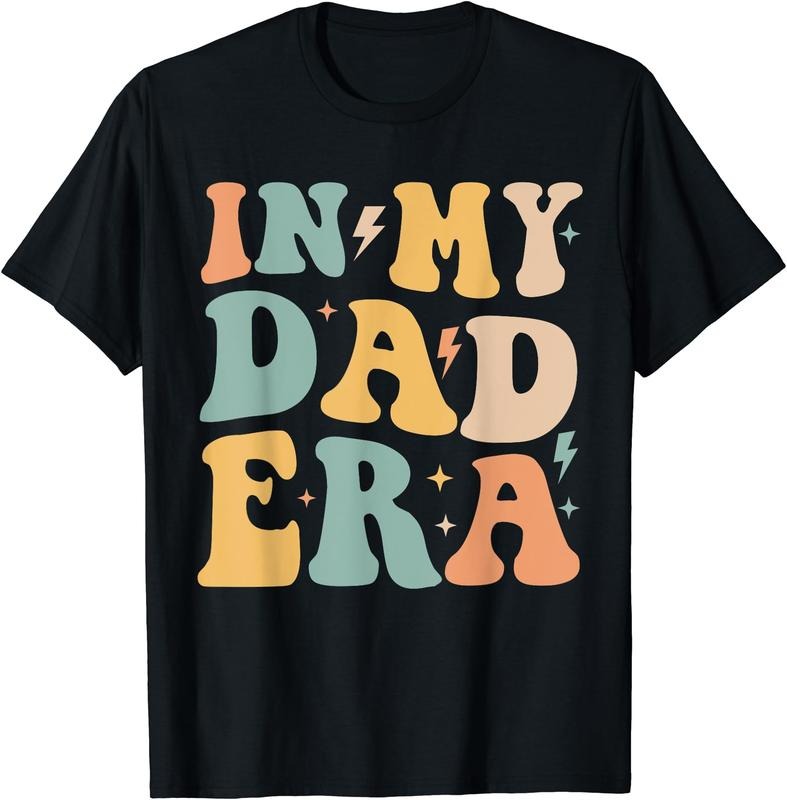 In My Dad Era Funny T-Shirt | Unisex Cotton Tee, Size S-3XL Hoodie, Sweatshirt | HypeCrazeTee.com
