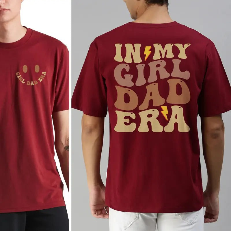 In My Girl Dad Era T-shirt | Retro Dad Shirt | Gift for Dad | Fathers Day Gift | Aesthetic Girl Dad Tee Hoodie, Sweatshirt