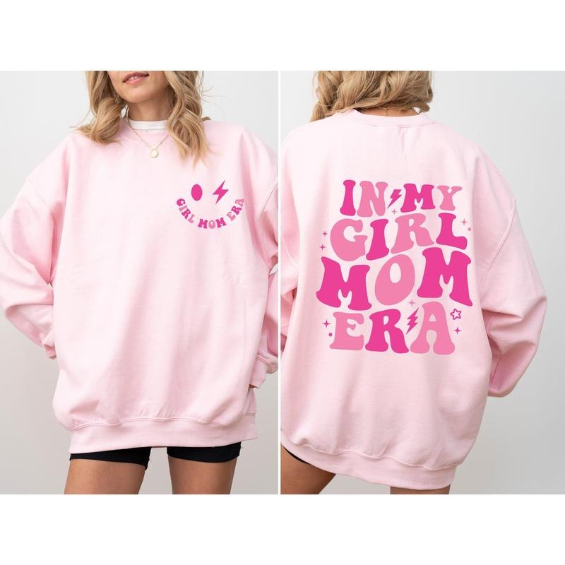 In My Girl Mom Era, Mother's Day Sweatshirt T-Shirts, Hoodie | HypeCrazeTee.com