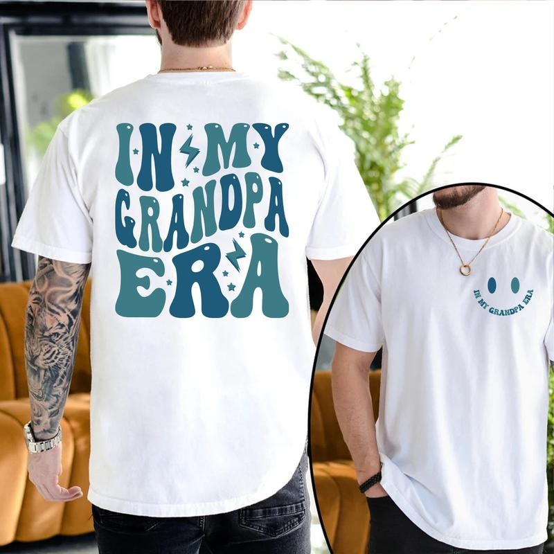 In My Grandpa Era T-shirt, Gift for Grandpa, Grandfather Tee, Retro Concert, Grandpa Birthday Gift, Grandpa Shirt Classic...