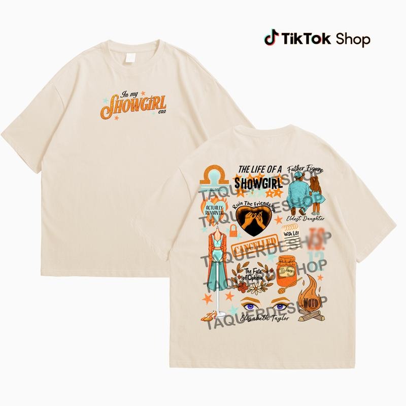In My Showgirl Era Shirt, Showgirl T-Shirt, Music Fan Gift Hoodie, Sweatshirt | HypeCrazeTee.com