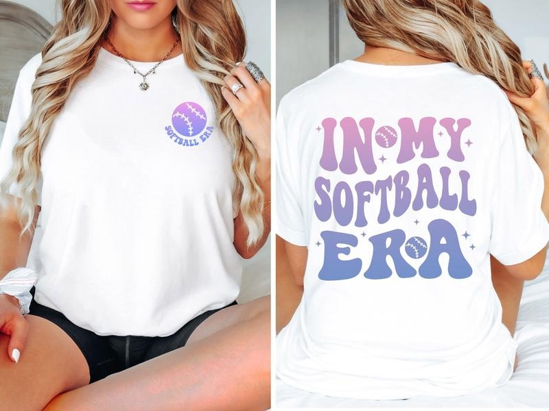 In My Softball Era Shirt, Softball Shirt, Softball Era, Game Day Shirt, Gift for Softball Player, Softball Lover Tee ...