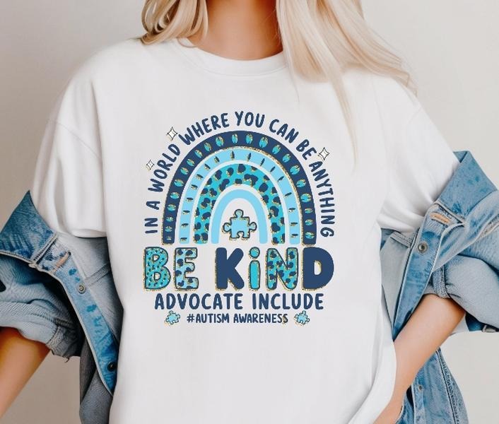 In a world where You can be anything Be Kind DTF Transfers - THIS IS NOT A SHIRT Hoodie, Sweatshirt | HypeCrazeTee.com