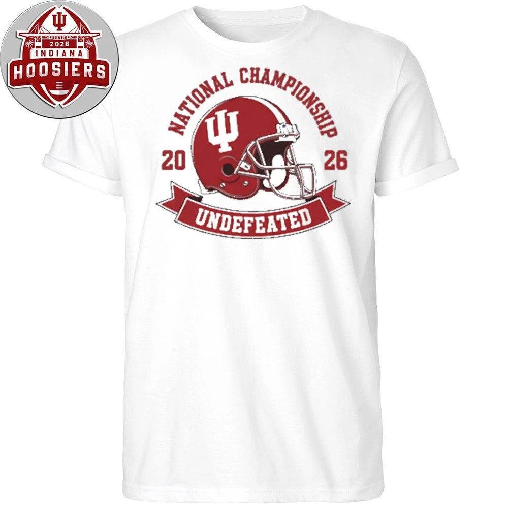 Indiana Basketball Champs 2026 Helmet Tee Shirt