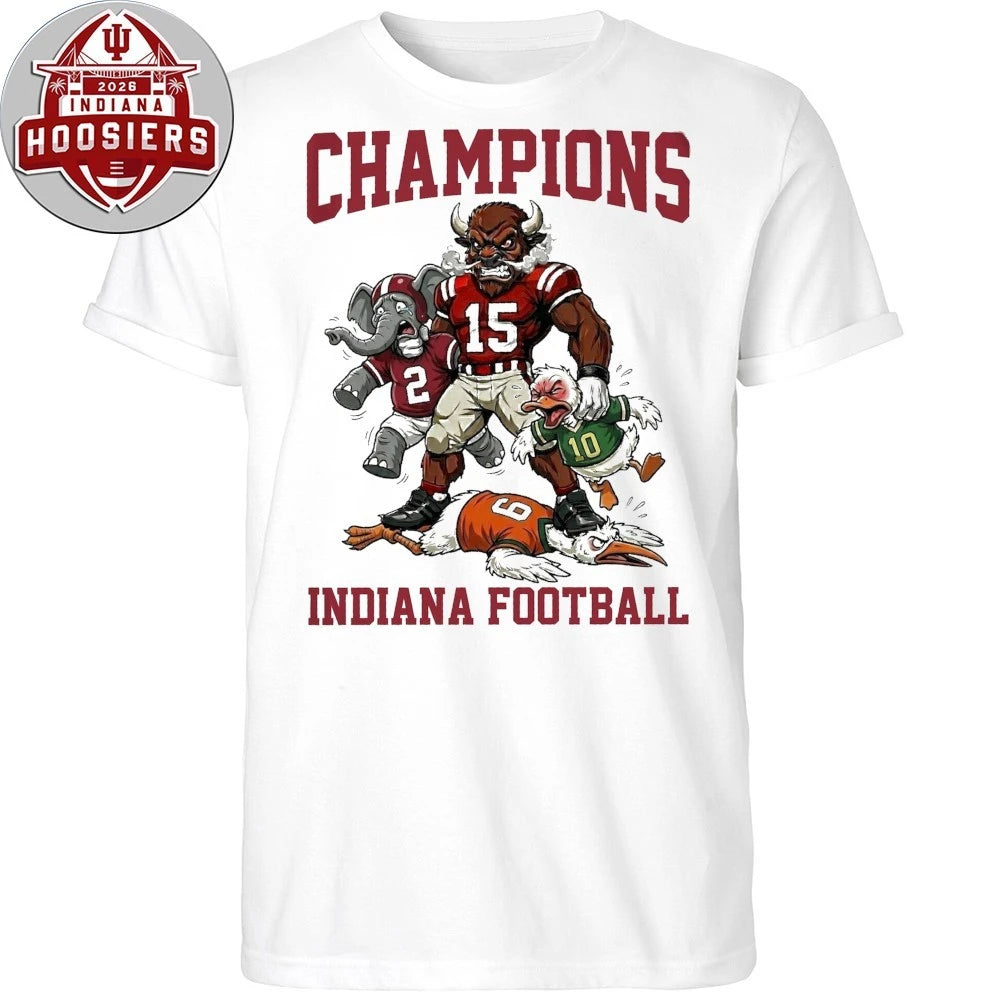 Indiana Football 2026 Champions College Football Playoffs Mendoza Shirt