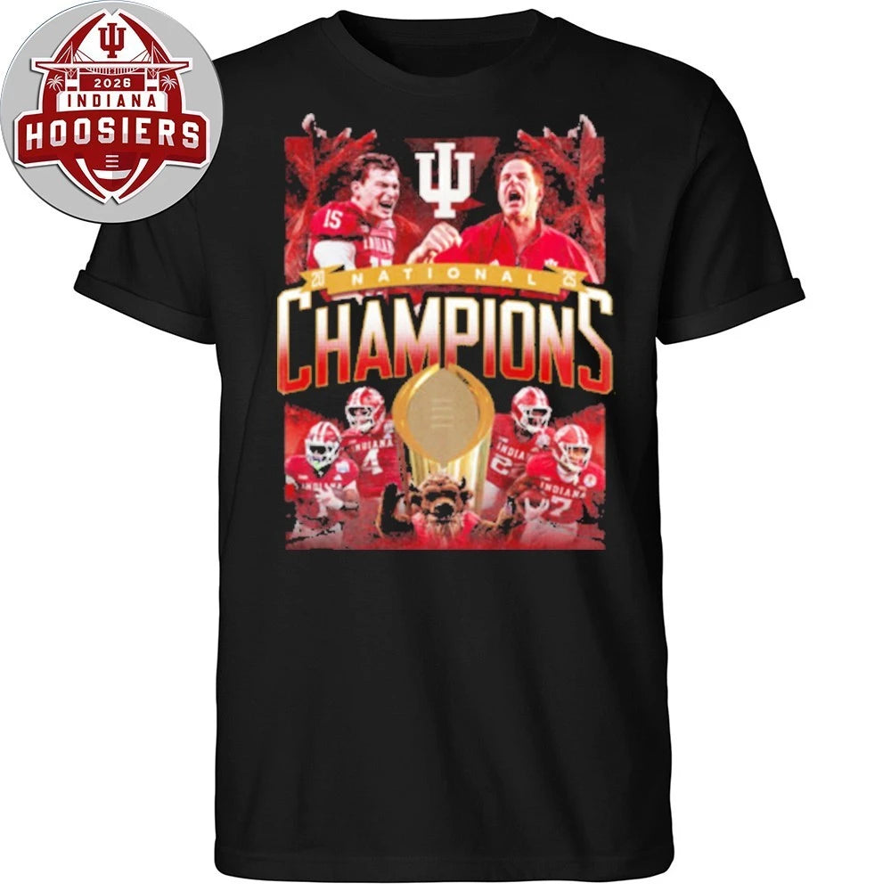 Indiana Football 2026 National Championship Cup T-Shirt