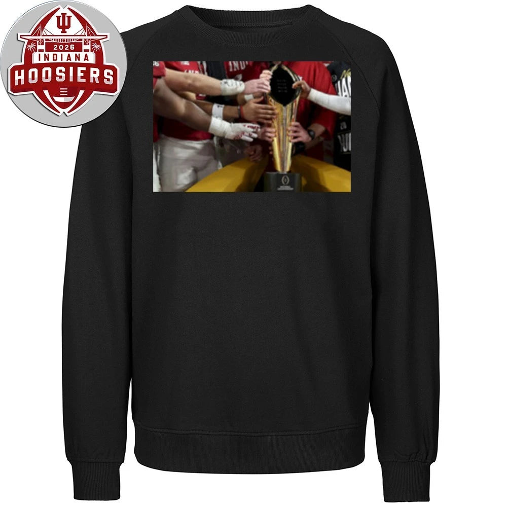 Indiana Football 2026 National Championship Football Mendoza Cup T-Shirt