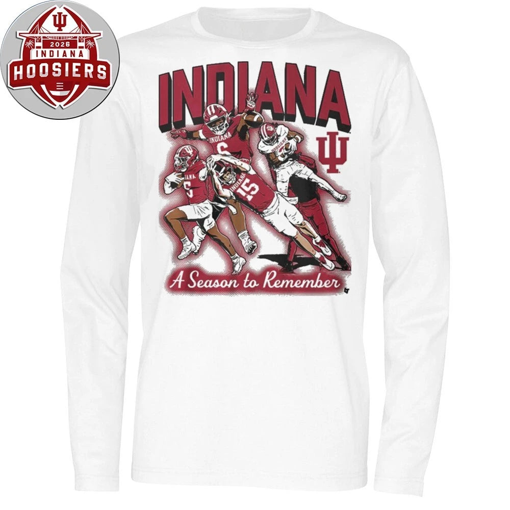 Indiana Football A Season To Remember Logo T-shirt