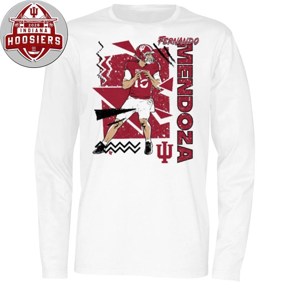 Indiana Football Fernando Mendoza 90s Style T-Shirt
