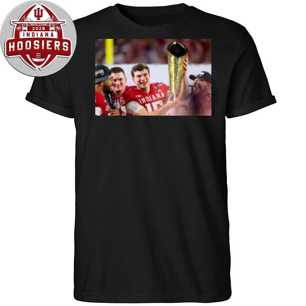 Indiana Football Team 2026 National Championship Football Cup T-Shirt