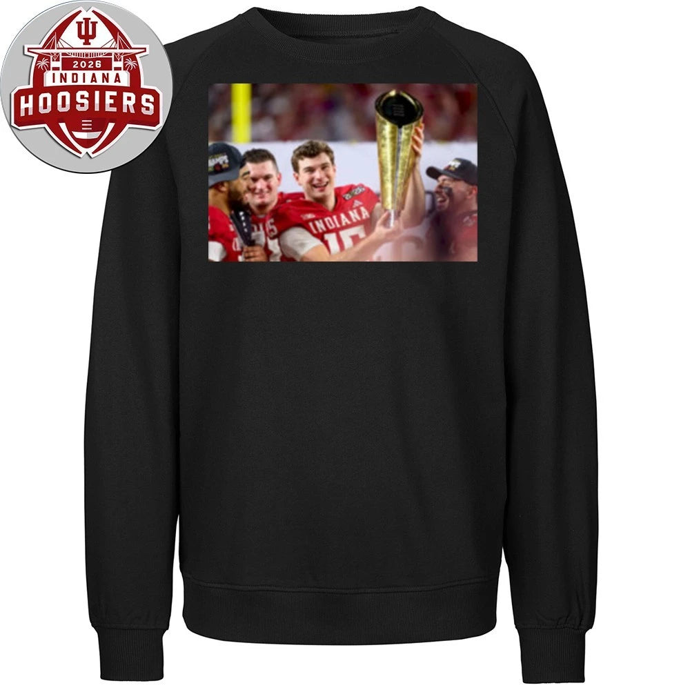 Indiana Football Team 2026 National Championship Football Cup T-Shirt