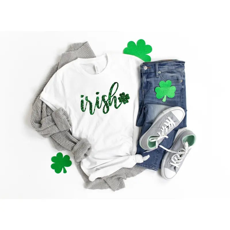 Irish Shirt, St. Patrick's Day Shirt, St. Patrick's Day T-Shirt for Women, St. Patrick's Shirt for Men, Luck of the...