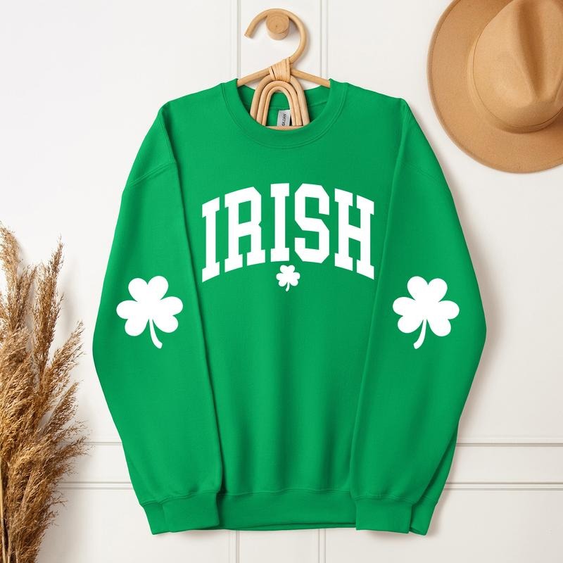 Irish St Patricks Day Irish St Patricks Day Shirt Saint Patricks Day Elbow Patch St Paddys Day T-Shirts, Hoodie, Sweatshirt