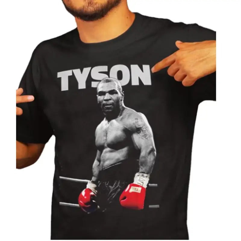 Iron Mike Boxing Champion Mike Tyson Fashion Boxing Fan T-shirt. Summer Cotton O-Neck Short Sleeve Mens T Shirt New S-3XL...