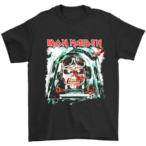 Iron Maiden Aces High Ed World Tour Man's T-Shirt Tee