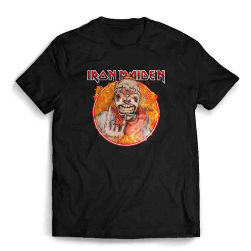 Iron Maiden Graphic Death Metal Band Mens T-Shirt