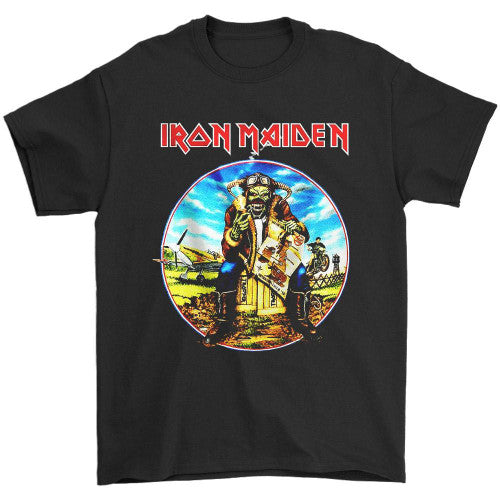 Iron Maiden Legacy Of The Beast Tour Logo Man's T-Shirt Tee