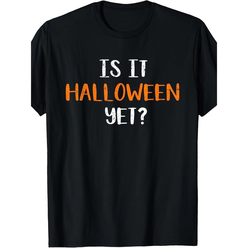 Is IT Halloween Here T Shirt Made in USA Hoodie, Sweatshirt | HypeCrazeTee.com