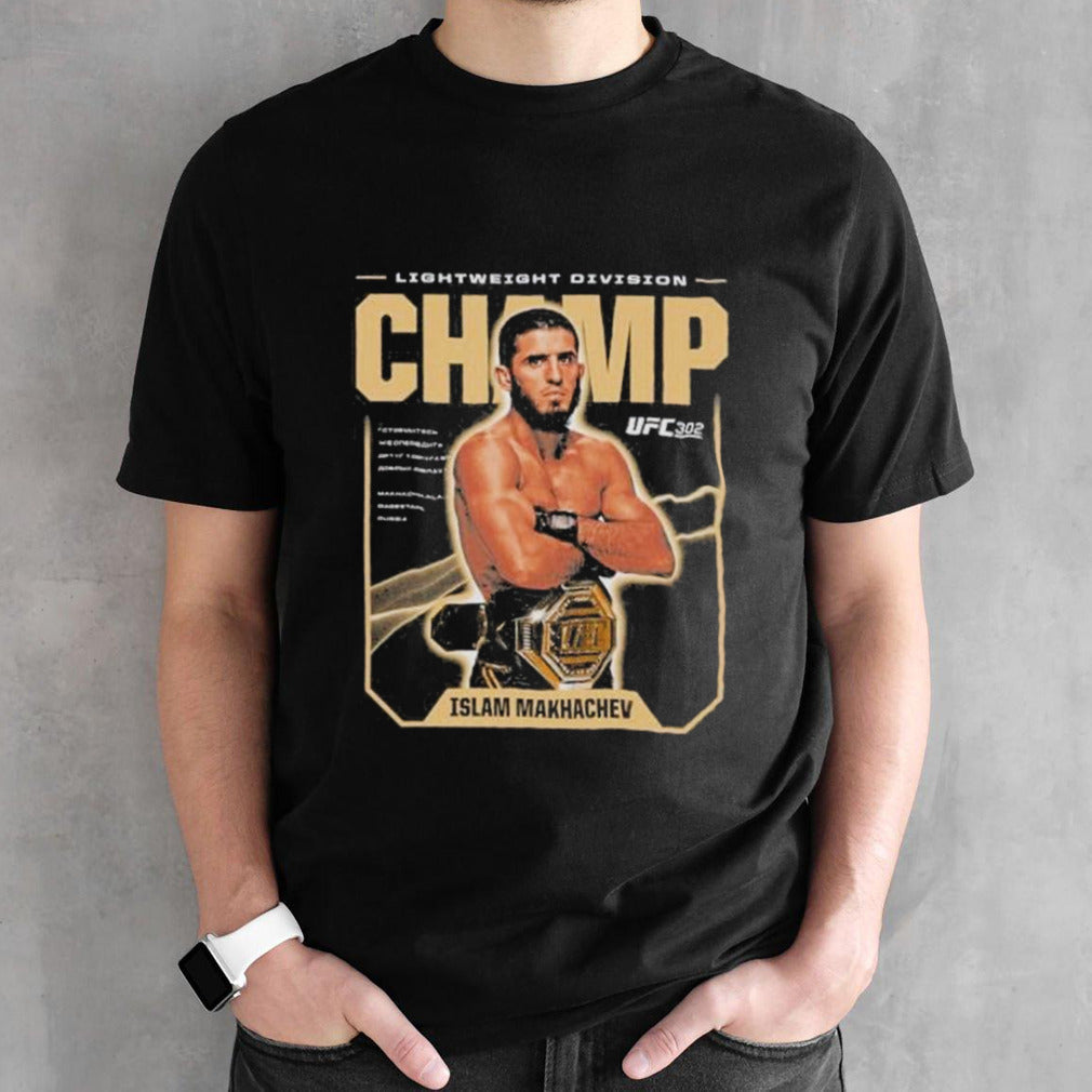 Islam Makhachev UFC 302 Champion Lightweight Division Shirt