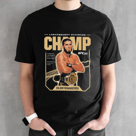Islam Makhachev UFC 302 Champion Lightweight Division Shirt