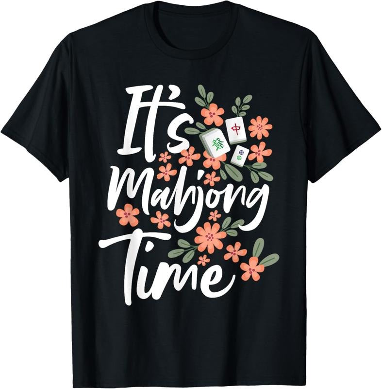 It's Mahjong Time - Gambling Chinese Game Casino Player T-Shirt Hoodie, Sweatshirt | HypeCrazeTee.com