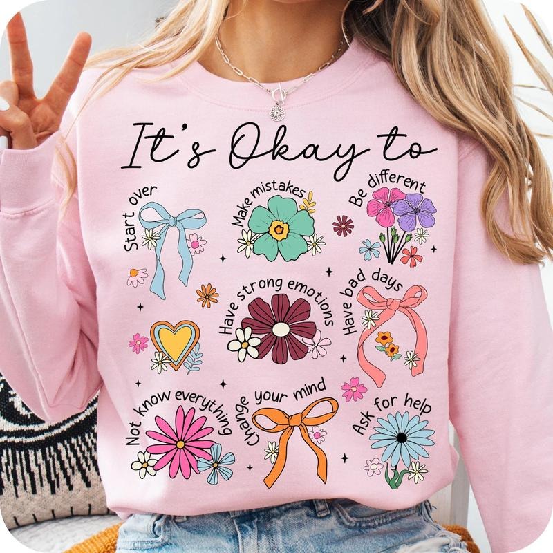 It's Okay Coquette Collage DTF Transfers - THIS IS NOT A SHIRT Hoodie, Sweatshirt | HypeCrazeTee.com