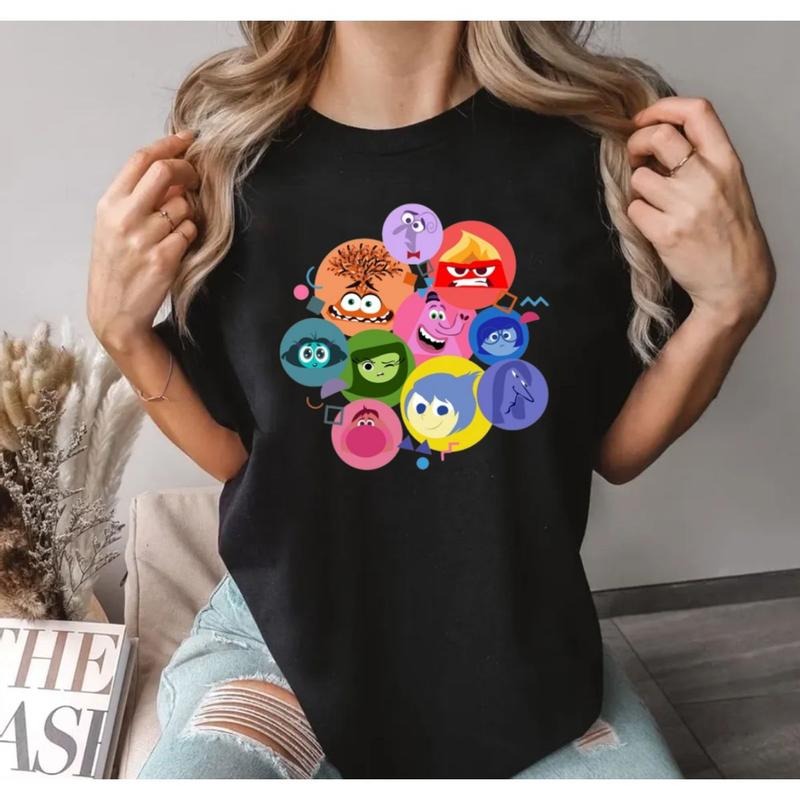 It's Okay To Feel All The Feels Shirt, Family Shirt, Emotion Characters Shirts, Mental Health, Inclusion Speech Therapy...