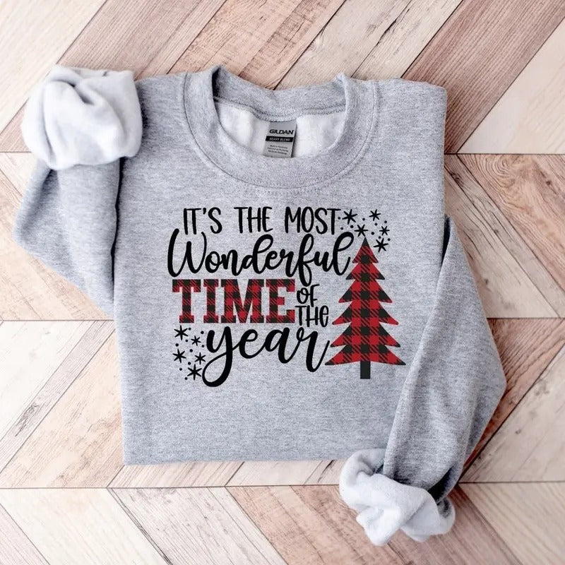 It's The Most Wonderful Time Of The Year Shirt, Christmas Shirt, Gift For Christmas, Family Christmas Shirts, Xmas shirt,...