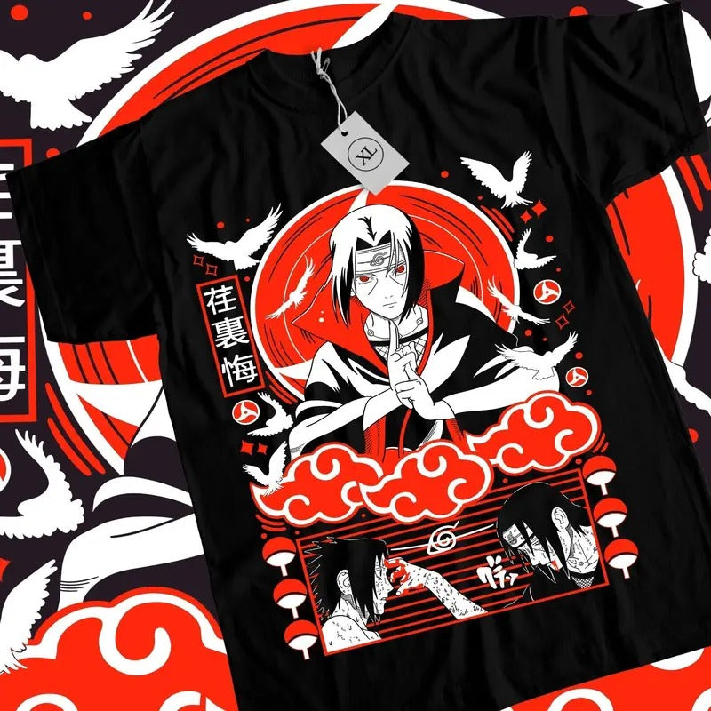 Itachi Uchiha Tshirt S-4XL Hoodie, Sweatshirt | HypeCrazeTee.com