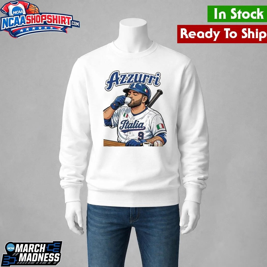 Italia WBC Baseball Azzurri Vinnie Pasquantino Shirt