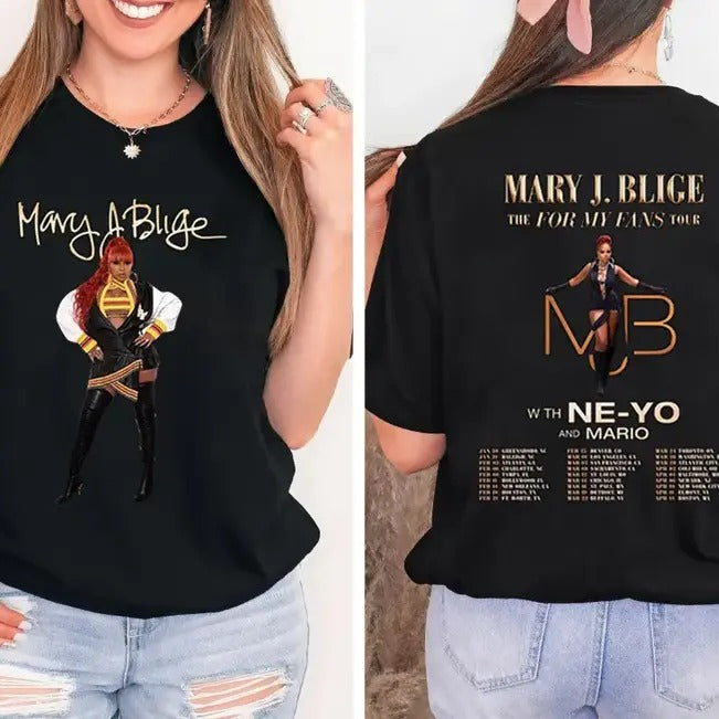 J Bligeee Graphic Shirt, The For My Fans Tour 2025 Shirt Hoodie, Sweatshirt | HypeCrazeTee.com
