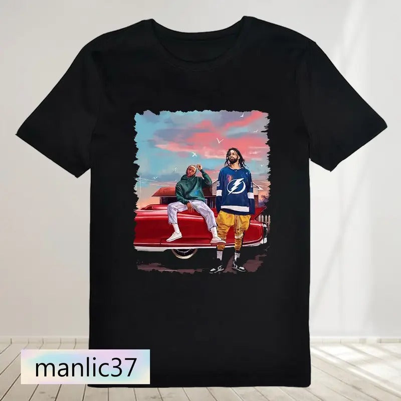 J Cole & Kendrick T-Shirt Size S-3XL Hoodie, Sweatshirt | HypeCrazeTee.com