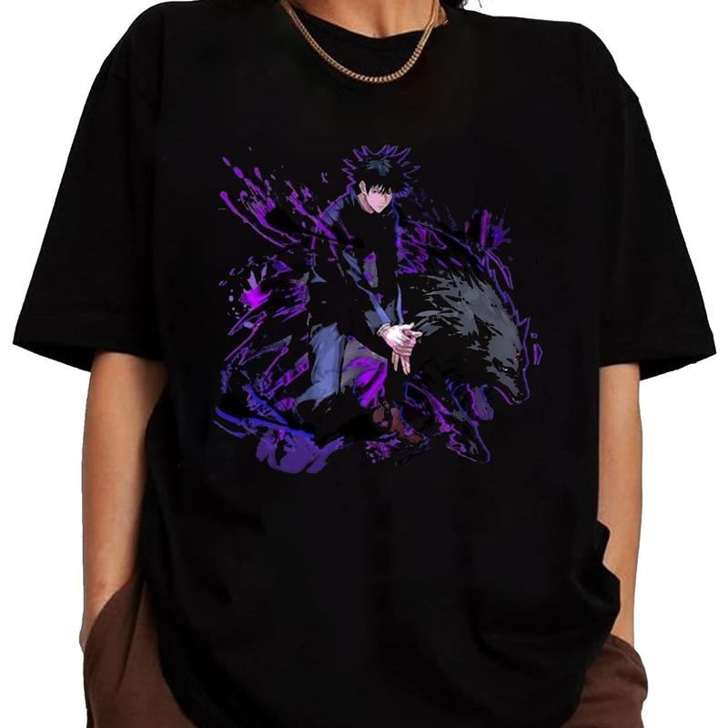 J.J.K Megumi Fushiguro Shirt, J.J.K Megumi T-Shirt, Japanese Anime T-Shirt, Manga Streetwear, Anime Lover Gift, Gift For...