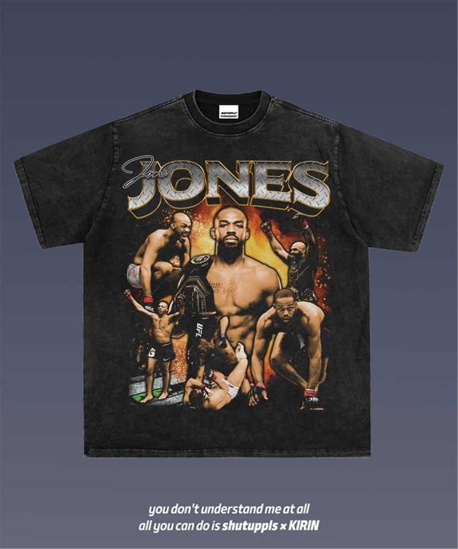 JON JONES 1.0 VINTAGE TEE | GRAPHIC T-SHIRT SWEATSHIRT HOODIE | GIFT FOR FAN | HypeCrazeTee.com
