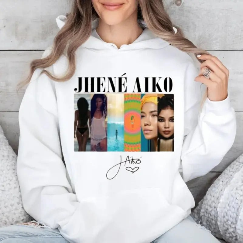Ja All Albums Unisex Shirt, My Favorite Singer Hoodie, Jhene Sweatshirt Aiko Gift, Shirt For Fans, Unisex Sweater...