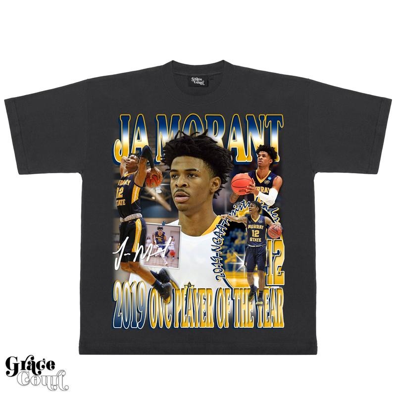 Ja Morant Tee | Vintage Tee Graphic T-Shirt Sweatshirt Hoodie | Sport Tee - Gift For Fan | HypeCrazeTee.com