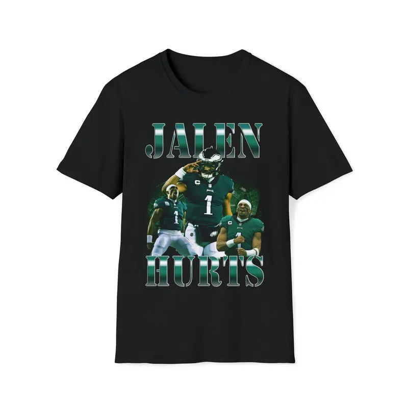 Ja.len H.u.r.ts Vintage 90s Football Bootleg Style T-Shirt Hoodie, Sweatshirt | HypeCrazeTee.com