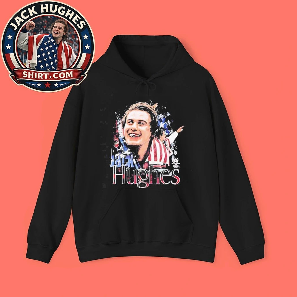 Jack Hughes 2026 Milano Cortina Winter Olympics Shirt