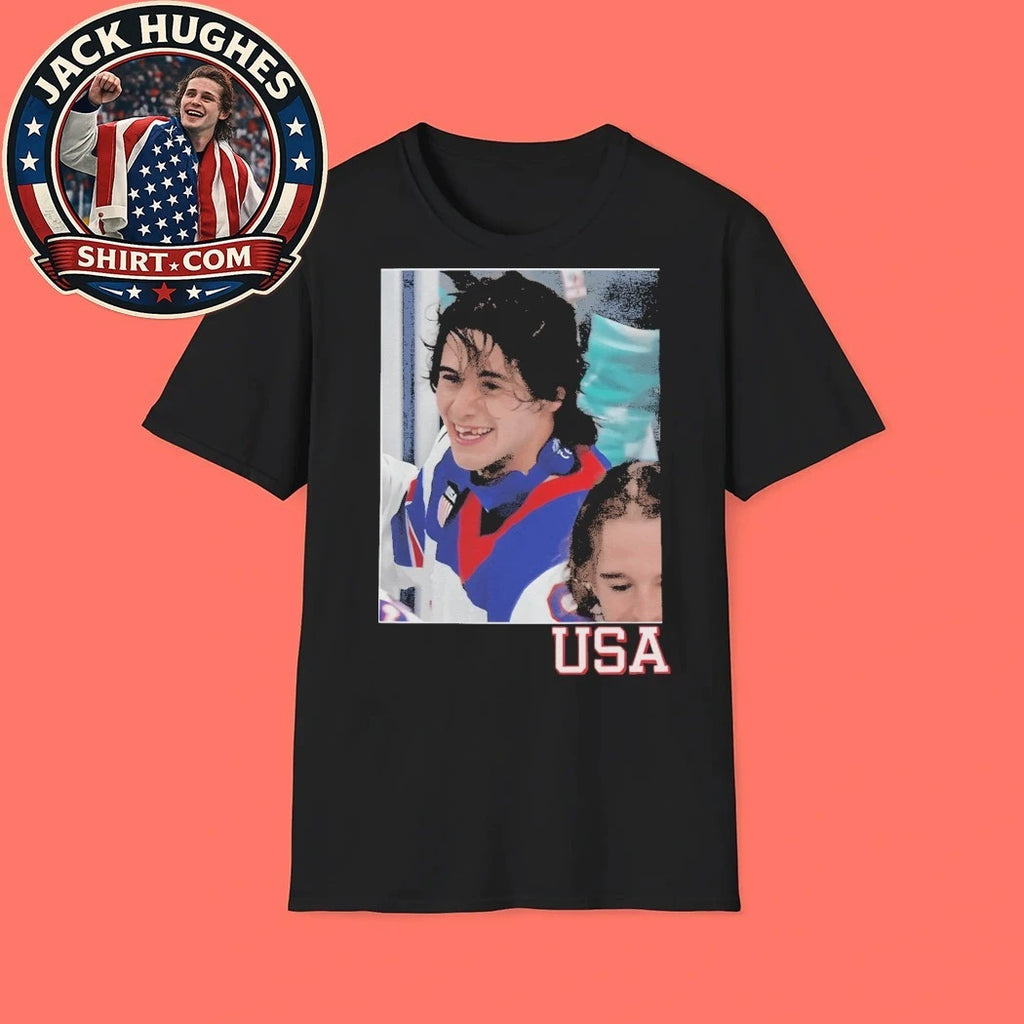 Jack Hughes OT Winner T-Shirt