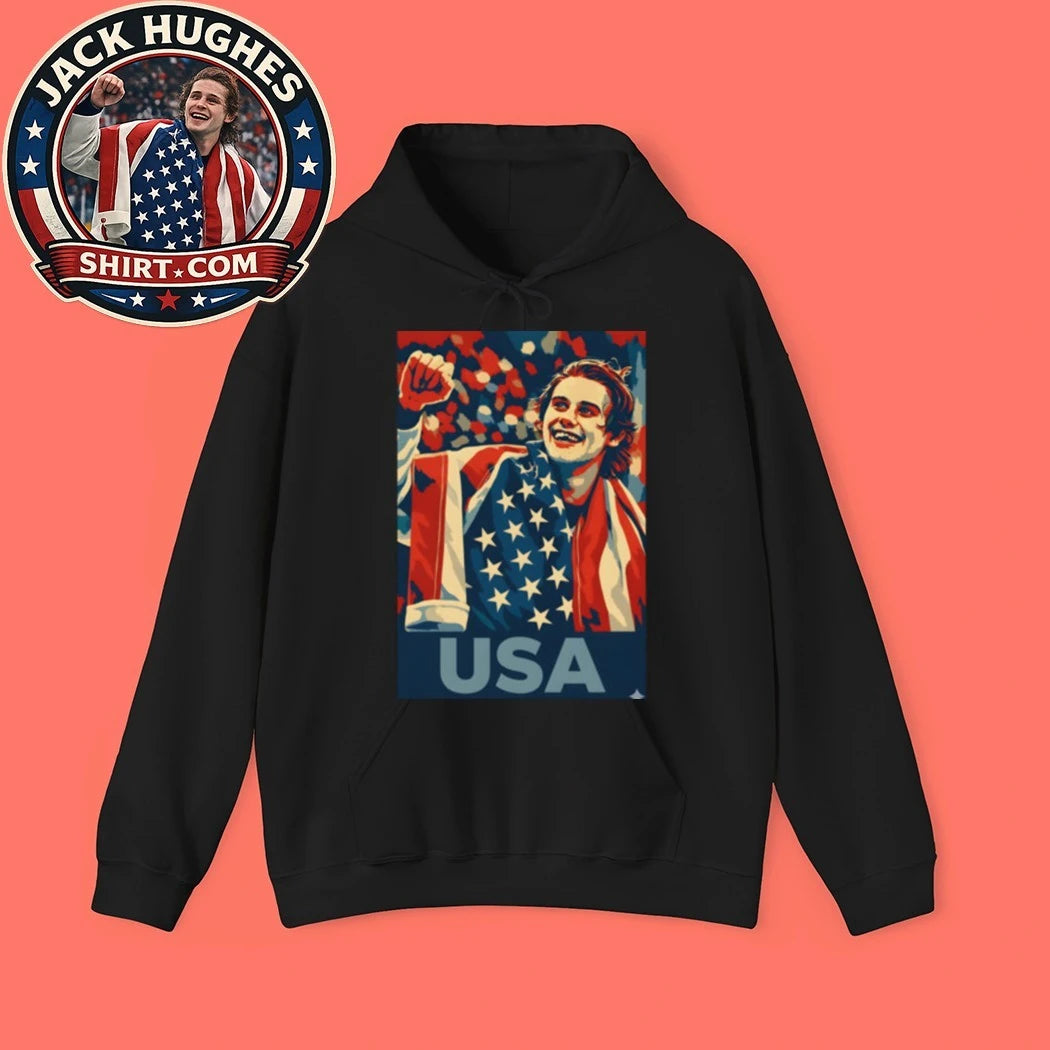 Jack Hughes USA Hockey 2026 Shirt