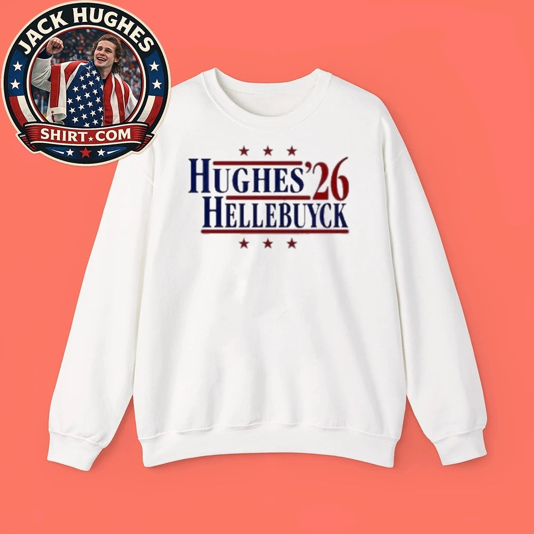 Jack Hughes Usa Team Golden Goal Shirt