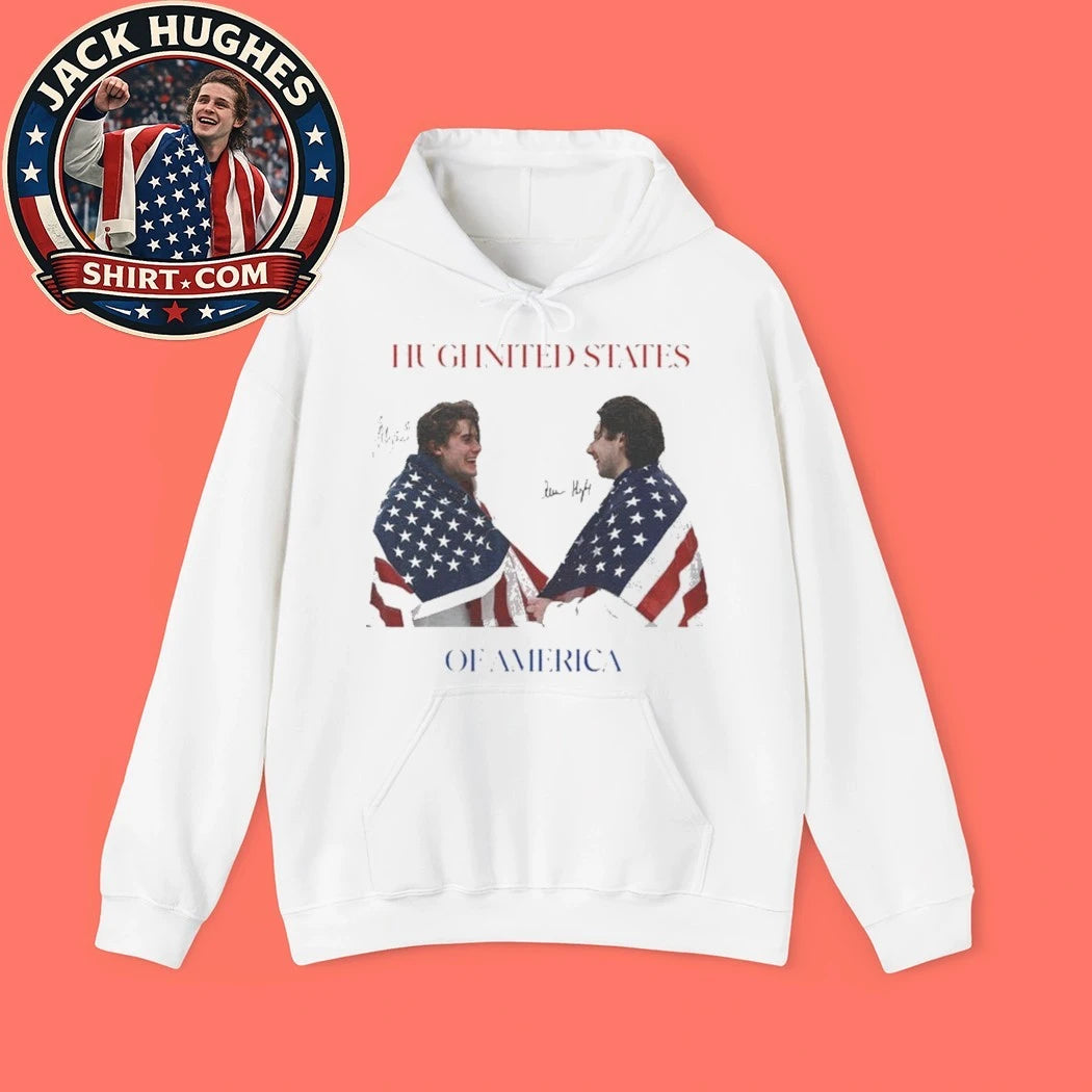 Jack &amp; Quinn Hughes Of America Signature Tee Shirt