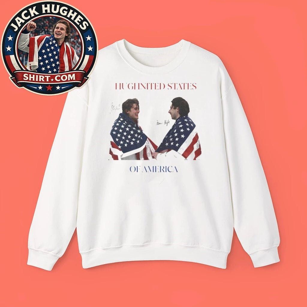 Jack &amp; Quinn Hughes Of America Signature Tee Shirt