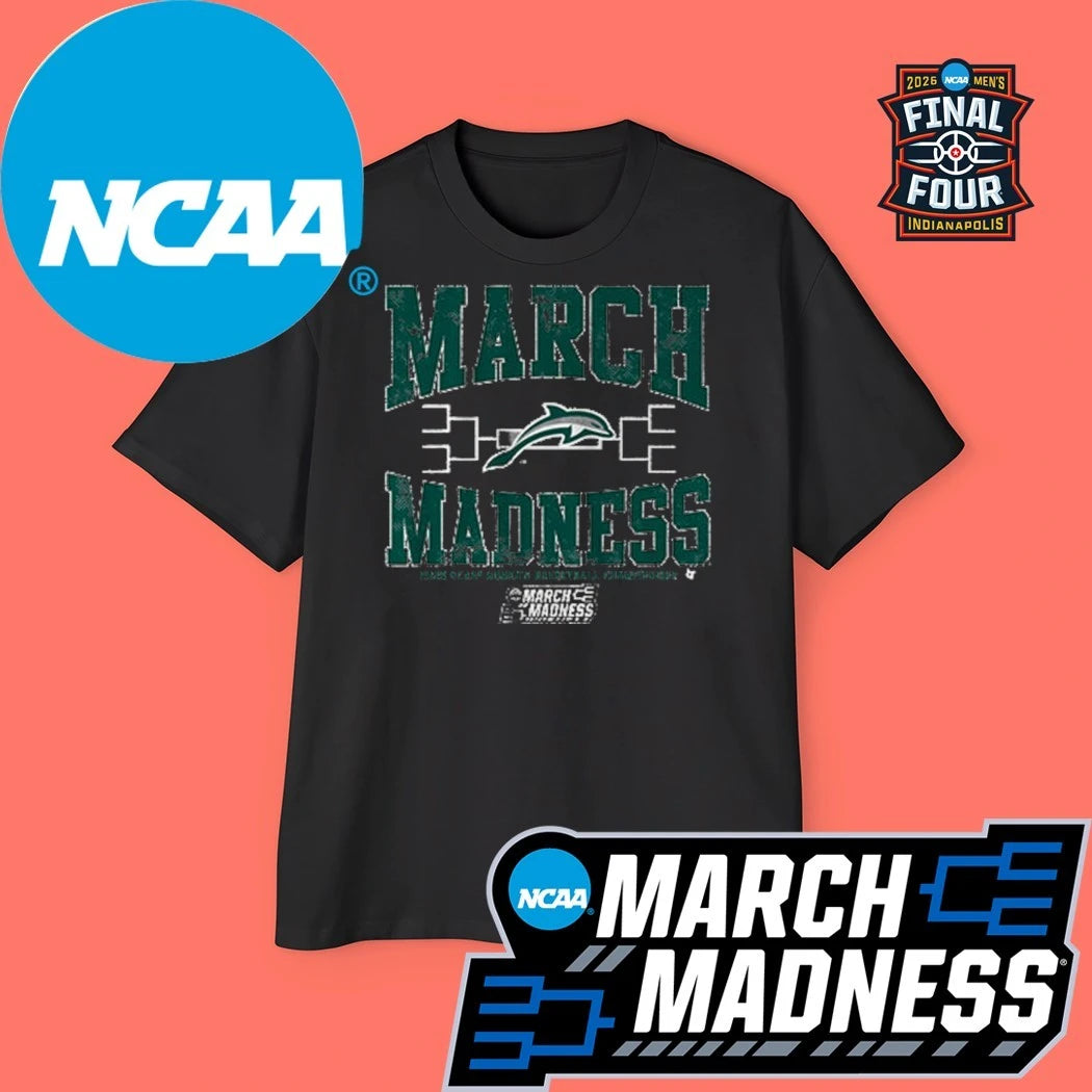Jacksonville Dolphins WBB 2026 NCAA Women’s Basketball Championship March Madness Logo Shirt