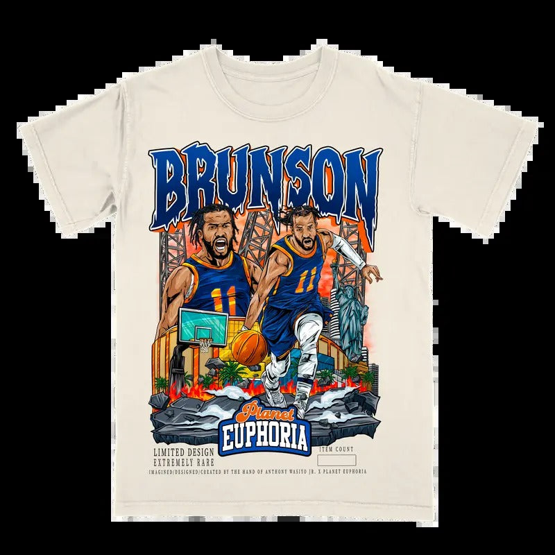 Jalen Brunson V3 Tee - Gift For Fan - Men's Casual T-shirt - Menswear Hoodie, Sweatshirt | HypeCrazeTee.com