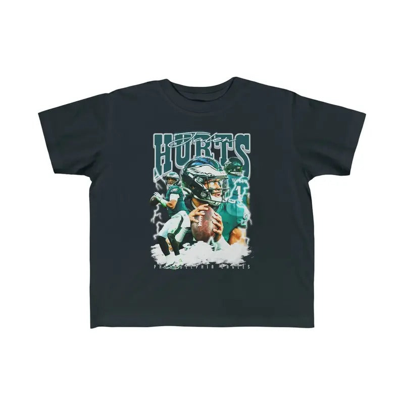 Jalen Hurts Shirt, Gift For Fans, Toddler Tee, Unisex Hoodie, Sweatshirt | HypeCrazeTee.com