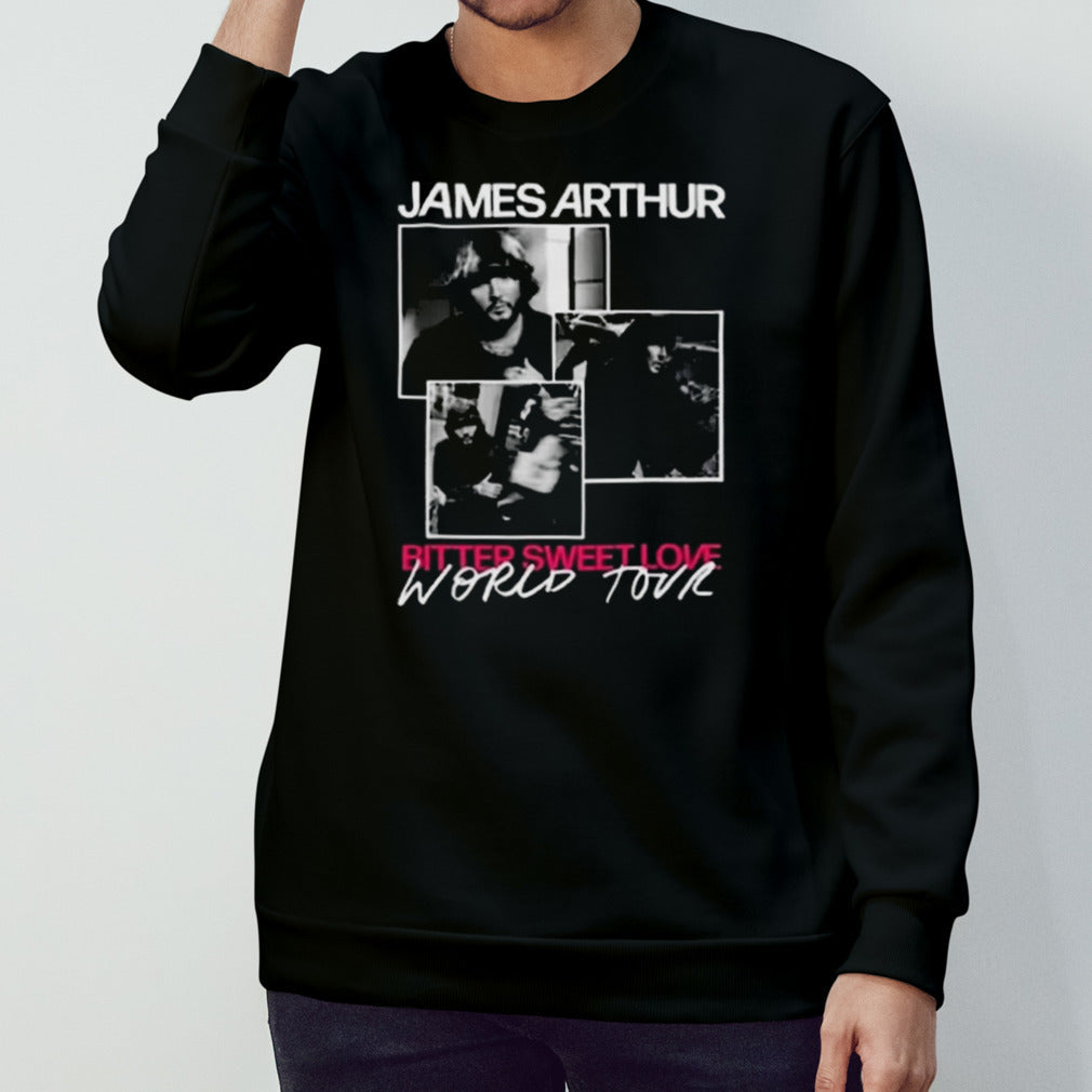 James Arthur Bitter Sweet Love 2024 World Tour Shirt