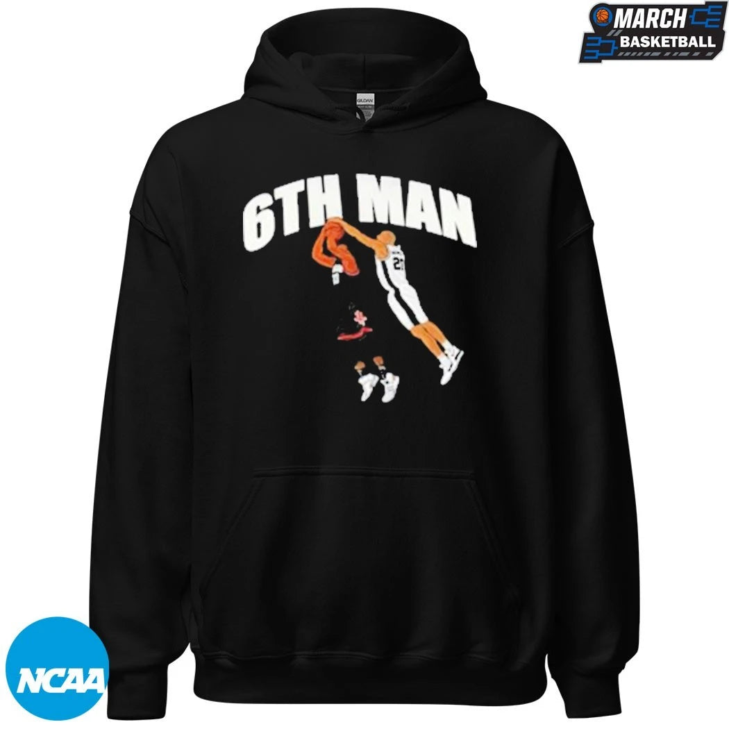 James Harden And Manu Ginobili 6th Man T-Shirts